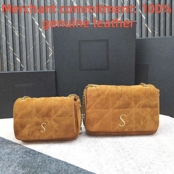 Top quality Luxury Designer Womens classic flap JAMIE handbag high quality crossbody Shoulder Bag quilted leather 2 sizes Evening Bags chain bag Wallets