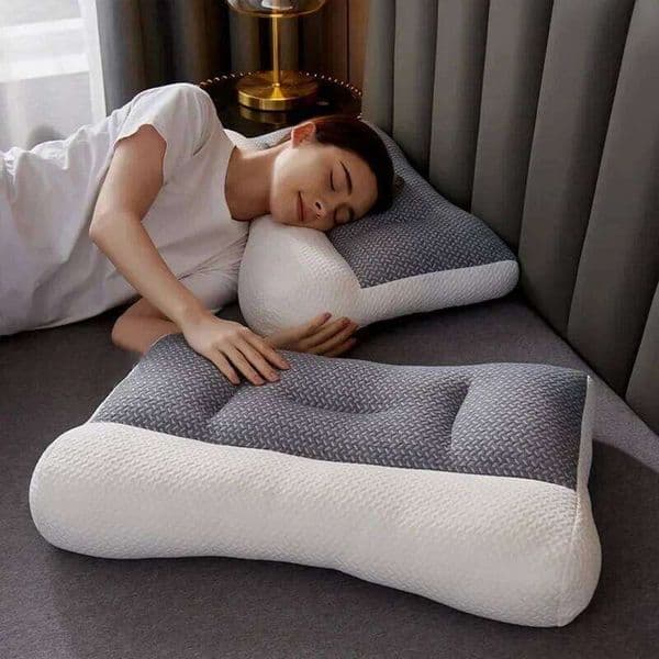 Orthopedic Cotton Pillow Slow Rebound Soft Memory Slepping Pillows Ergonomic Shaped Relax The Cervical For Adult 26W0203