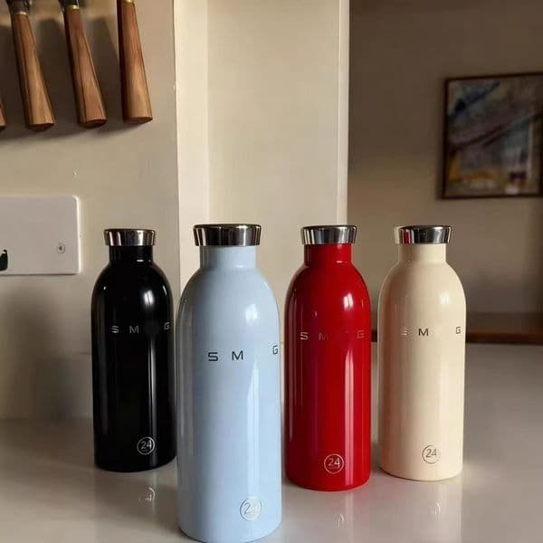Camp Hunt Knife Ins Style 304 Food Grade Stainless Steel Tumbler 400/500Ml Reusable Insulated Coffee Cup For Office Travel camp equipment Hot Cold Drinks