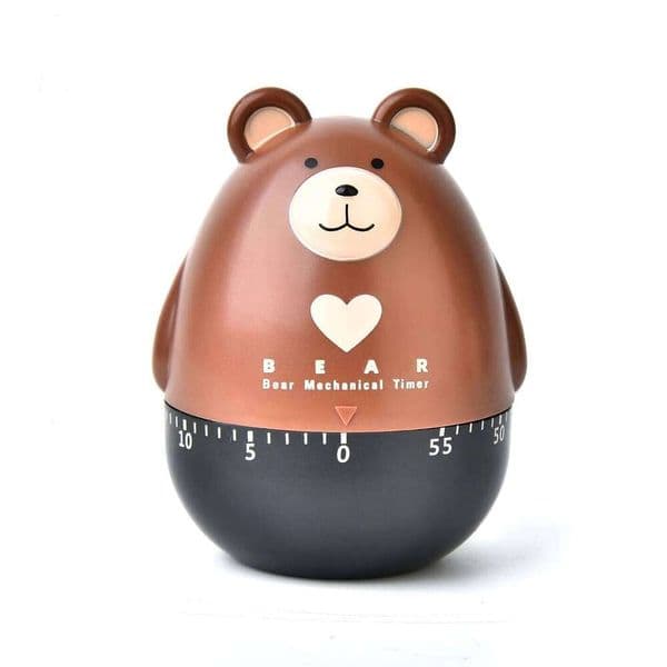 Cartoon Animal Vegetable Shape 55Minute Easy Operate Timer Cooking Baking Helper Kitchen Tools Home Decoration 26Y0203