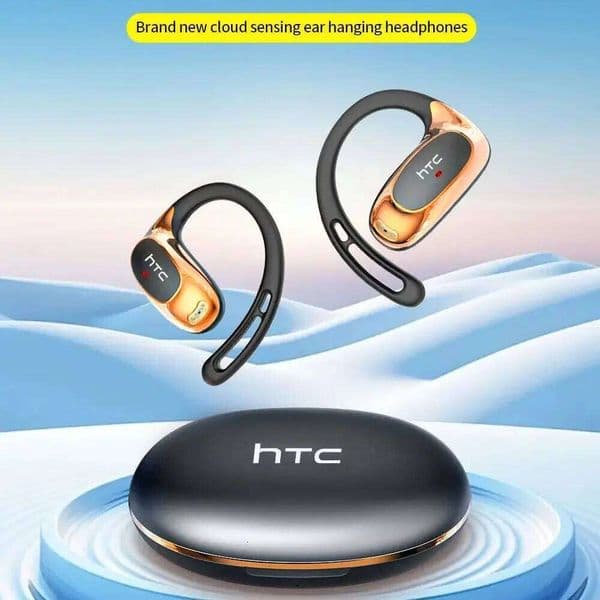 Htc Ne35 V6.0 Over-The-Ear Bluetooth Ows Sports Comfortable Headphones Ultra-Light Wireless Headset Mic HiFi Stereo Sound with Clear Calls Muhan