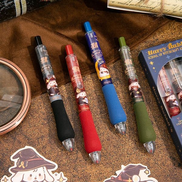 Harry Potter Gel Pen Student Special Black Ballpoint High Appearance Click Exam Direct Liquid Rollerball Carbon Capacity Writing Waterba 260203