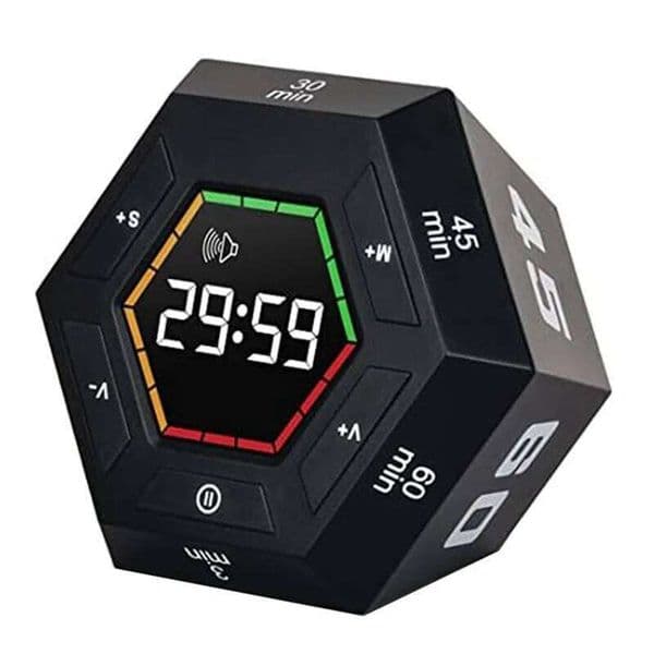 Sale Pomodoro Productivity Timer,3, 5, 15, 30, 45, 60 Minute Preset Smart Countdown Timer, Time Management Tool 26Y0203