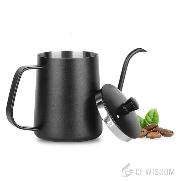 kettle premium gooseneck pour over pot stainless steel tea & coffee maker Christmas gift 26H0203