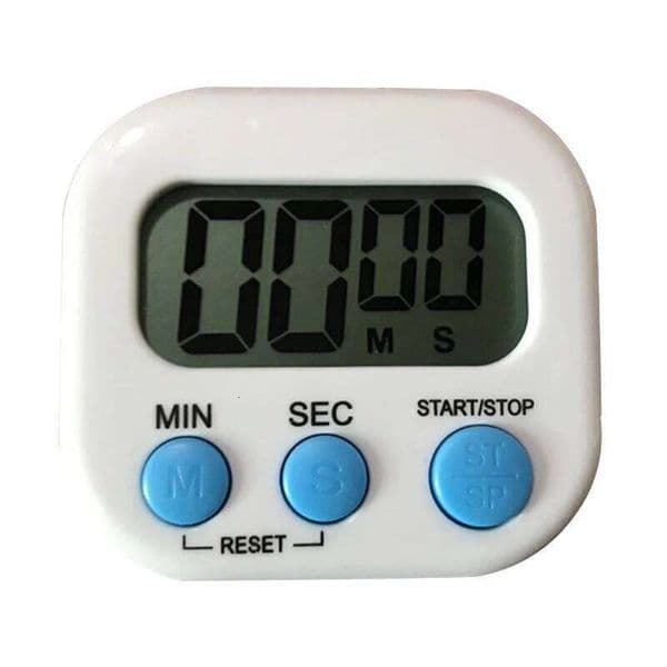 LCD Digital Kitchen Countdown Timer Stopwatch with Stand Practical Cooking Baking Sports Alarm Clock Reminder Tools 26Y0203