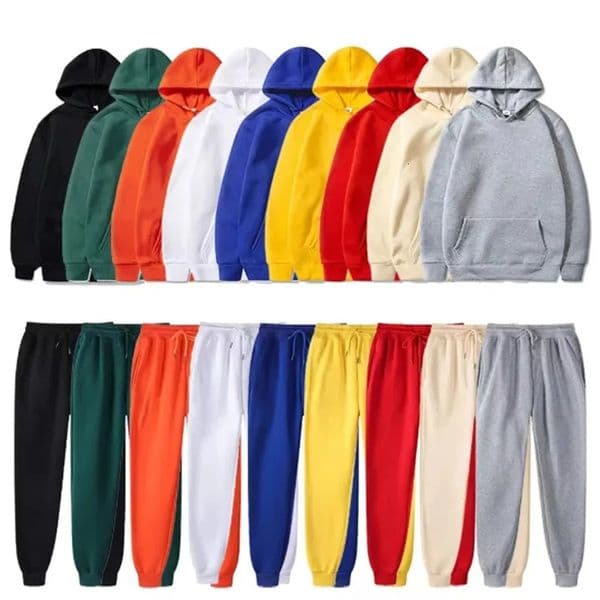 Mens Sports Suits Fashion Tracksuit Women Hoodies Pants Two Pieces Sets Running Casual Sweatshirts Sweatpants Mens Clothing 260122