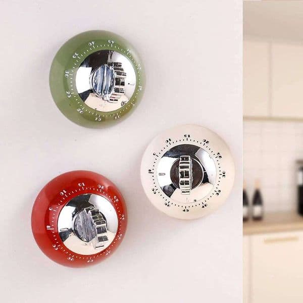60 Minute Kitchen Countdown With Loud Alarm/ Egg Timer Cooking Baking Helper 26Y0203