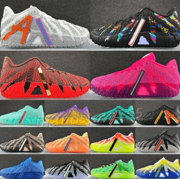 Top JA 3 3s Men Women Basketball Shoes Morants Designer Trainers Volume Hyper Pink Mint Foam Turbo Green NY Outdoor Sneakers Size 36-45