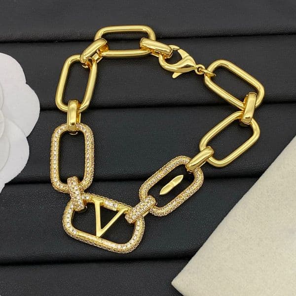Fashion Designer woman Beacelets For Women Cuff Bracelets Luxury Mens Bracelets CHAIN Cuff Couple Nature Jewelry with box