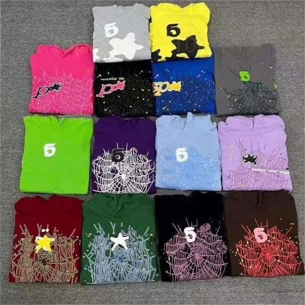 spider hoodie designer spider hoddie for mens rhinestone hoodie sweatpants for mens tracksuit casual fashion mens women hoodies Hip Hop loose 40