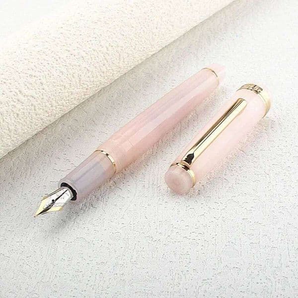 2026 Wholesale Jinhao cologne 82 Fountain Luxury perfume Acrylic /Metal Ink F Nib Elegante Business Office School Supplies Writing Pen Stationery Free Shipping