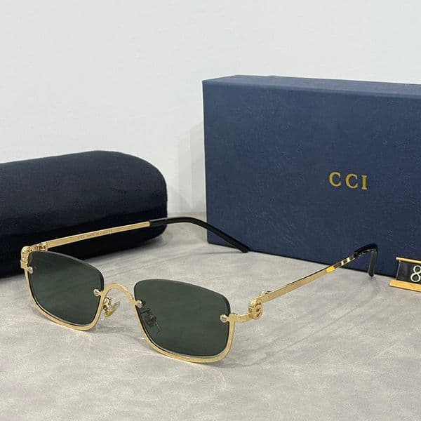 Designer Sunglasses For Women Square half frame small lens Classic Outdoor Leisure Beach Driving a car Exquisite man sunglasses