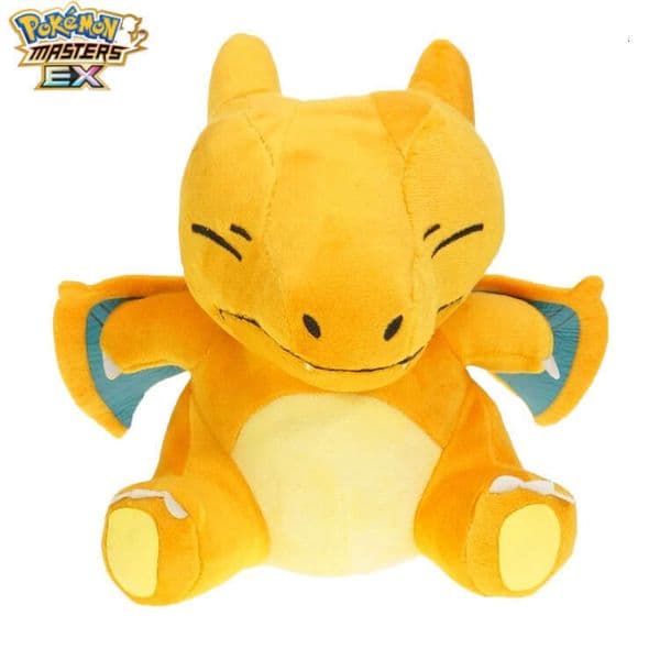 20cm Q XY Version 0k Evolution Squinting Yellow Charizard Plush Toy Doll L260204