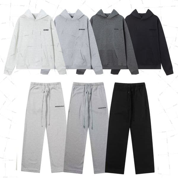 mens tracksuit designer suit classic season 8 Fleece Lined Oversize Casual sports tracksuit
