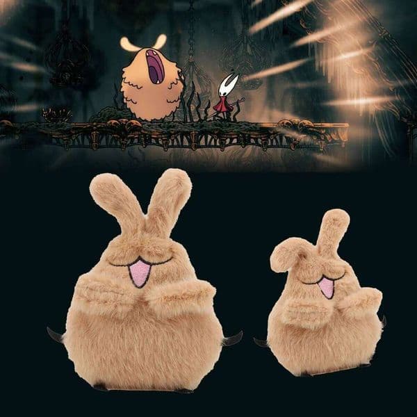 Cute Knight Silksong Hornet's pet Flea Dog Game Anime Peripherals Plush Toy Hollow Fans Birthday Christmas Gift Room Dec Y260202