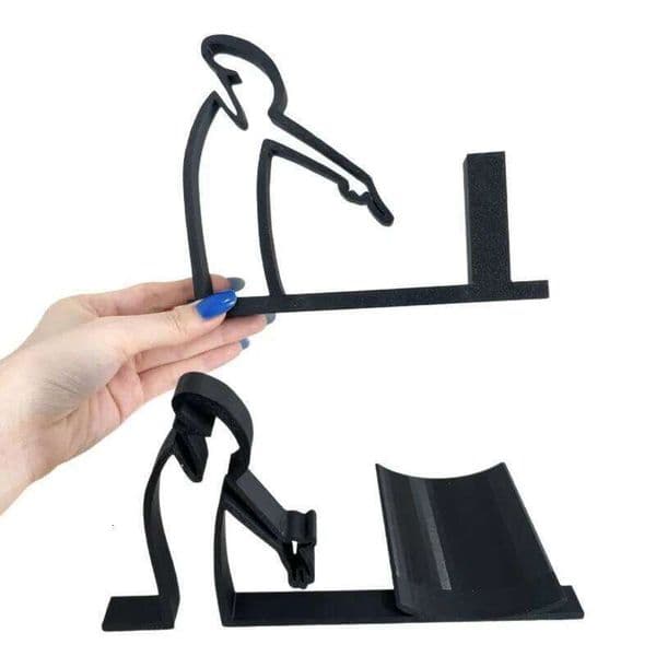 Creative Human - Shaped Label Artistic Desktop Bathroom Minimalist and Practical Roll Paper Holder 3D Printing Decoration 26Y0204