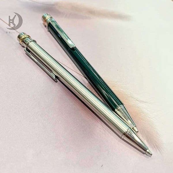 1PCS 058 High End School Office Busienss 2 Color Ballpoint Pen,Executive Smooth Pen,Perfect for Students,Teachers, Gifts 26Y0203