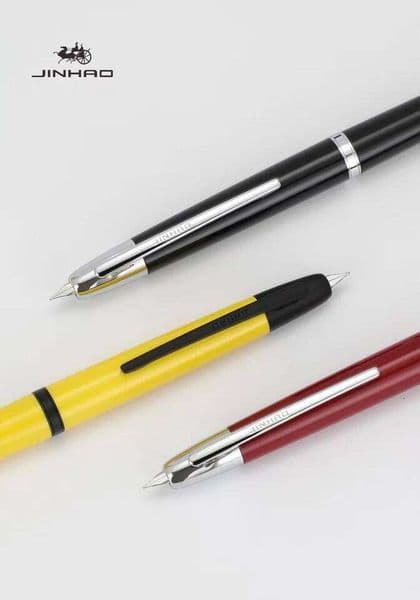 2026 Wholesale Jinhao cologne 20 Press Retractable Fountain Ef/F Nib With Converter perfume Resin Writing Gift Pen Free Shipping