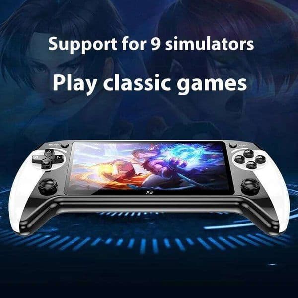 New X9 game machine 5.5-inch big screen arcade 8 simulators portable handheld retro GBA J260204