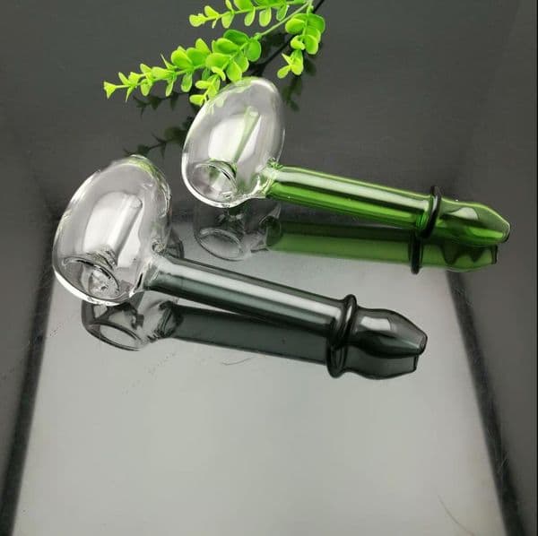 Glass Pipes Smoking Hand-blown Beautifully Handcrafted Smoking Pipe New Thickened Super Large Bubble Filter Glass Pipe