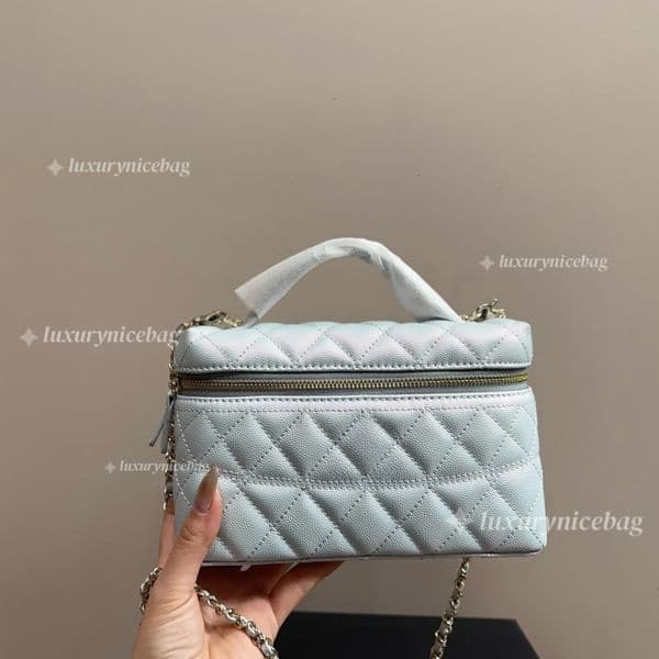 Mirror Makeup Bags Designer Crossbody Bags Women Fashion Shoulder Bag 25c Burgundy Gold Ball Leather Handbags Case Bag Chain Cross Body