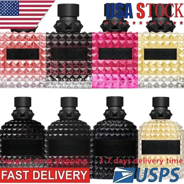 Fast Ship in US Top Brand Women Perfume men Donna Female High Quality EDP Long Lasting Fragrance Body Spray male Parfum for Lady a9f