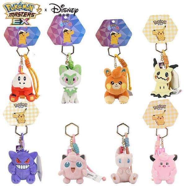 Official Honey Jar Pokmon Palmsweet Dream Pendant Plush Doll Fat Snorlax Mewtwo Mimikyu Dreamy L260204
