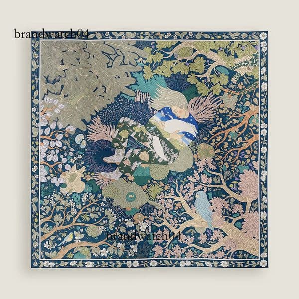 Luxury Vintage Square Horse Print Scarf For Women Twill Shawls Foulard Femme Carriage Pattern Large Scarves H Silk Men Squar