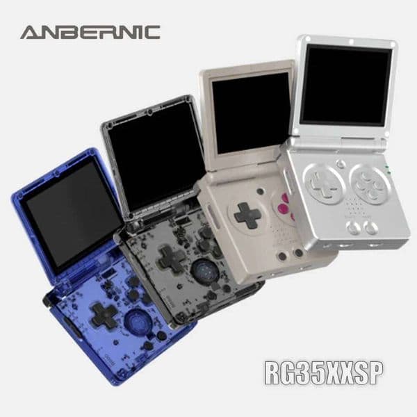 ANBERNIC RG35XXSP Retro Handheld Console 3.5-inch IPS Screen 3300mAh Battery Supports HDMI-TV Out and Bluetooth 4.2 5K Game J260204