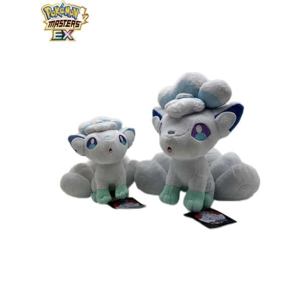 8inch 12inch Ice Vulpix White Fox Plush Doll Toy L260204