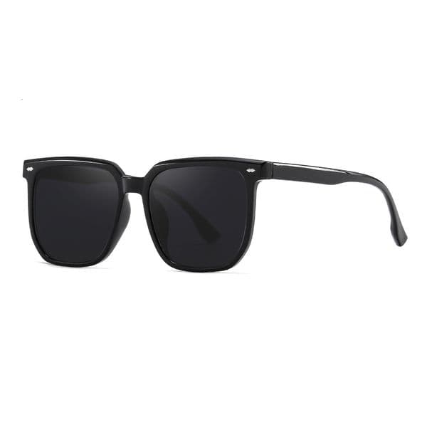 New Women, Internet Celebrity Glasses, Rivet Large Frame Sunglasses, Style Sunglasses for Men, Polarized