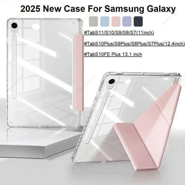 Y-Fold Smart for Galaxy Tab S11 11 inch 2025 S10lite Funda Case 5G SM-X730/X736 S10 S9 S7 FE S8 plus 12.4'' 13.1'' H260205