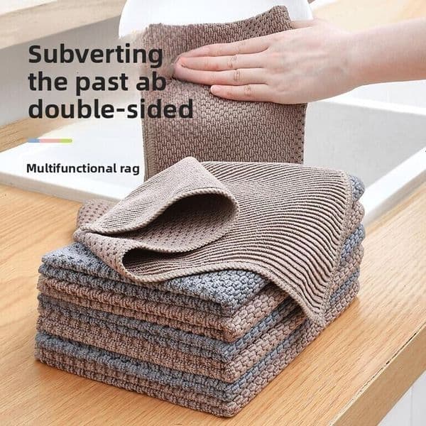 Magical Towel - Specifically designed for cleaning glass, it leaves no marks. Suitable for cleaning mirrors. Best-selling product.