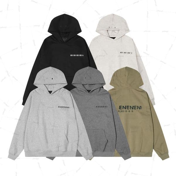 Mens designer hoodies season 8 Solid Color fleece hoodie casual high street hooded sweatshirt