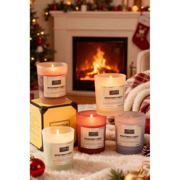Round Cup Colo Plant Wax Candles Smokeless Scented Candles for Wedding Favor u0026 He Decor Natural Fragrance Aratherapy H260205 K260207