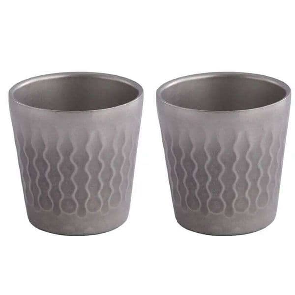 175-550ml 304 Stainless Steel Double-layer Mugs Unbreakable Shatterproof Drinking Stackable Insulated Water Cups 26W0204