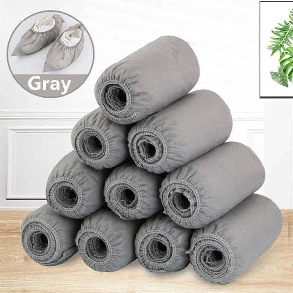 Disposable Shoe Covers 100PCS Non Slip Durable Waterproof Boot Cover for Floors Indoor Outdoor Workplace Shoes Booties Protector S260204 37a