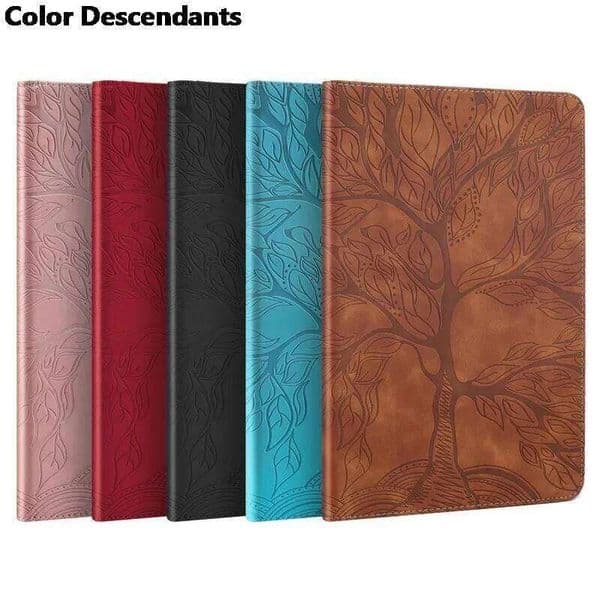 Coque For A9 8.7" Emboss Tree PU Leather Flip Cover for Galaxy A11 Tablet Case Tab A7 Lite T307 T290 H260205