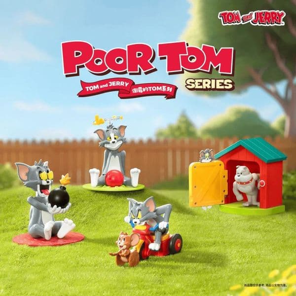 Unlucky Tom Cat Blind box Cat And Mouse Toys Movable Action Figures Children Trendy Collectibles Birthday Gift!