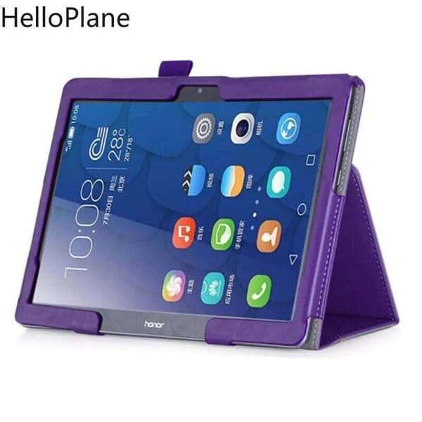 For MediaPad T3 10 9.6 inch AGS-L09 AGS-W09 Honor Play Tablet Case 360 Rotating Bracket Fold Flip Stand Leather Cover H260205