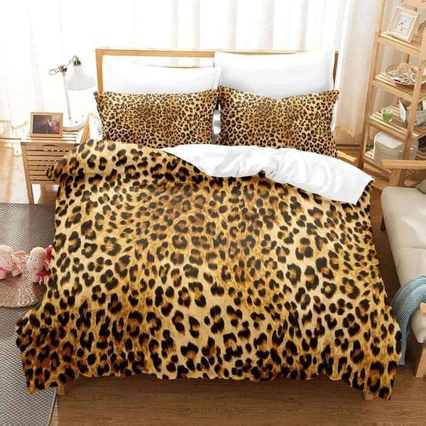 Leopard Camouflage 3D Print Bedding Modern Style Soft Duvet Cover Set King Queen Twin Size Birthday Gift Bedroom Decor 26Y0205