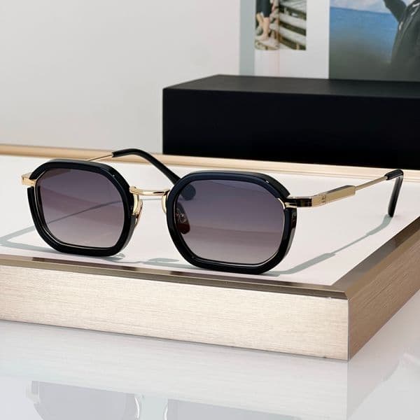 Fashion Sunglasses For Men Women JANET Summer Designer Stylish High Street Drive Style Anti-Ultraviolet Retro Plate CR-39 Square Full Frame Glasses Random Box