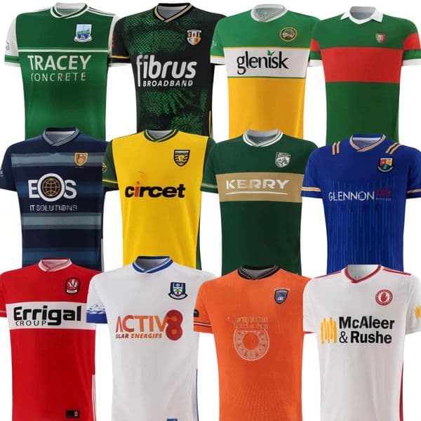 2026 GAA rugby Jerseys Kilkenny Derry Offaly London Dublin Derry Derry Mayo GAA Jerseys 26 27 Tipperary Kerry Kildare Donegal Down size S-3XL shirt 889