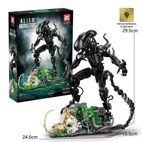 2026 New Xenomorph&The Predators Toy Lega Building Blocks Alien vs. Predator figure The Yautja&Alien Character Model Toys for Gifts 26Y0205