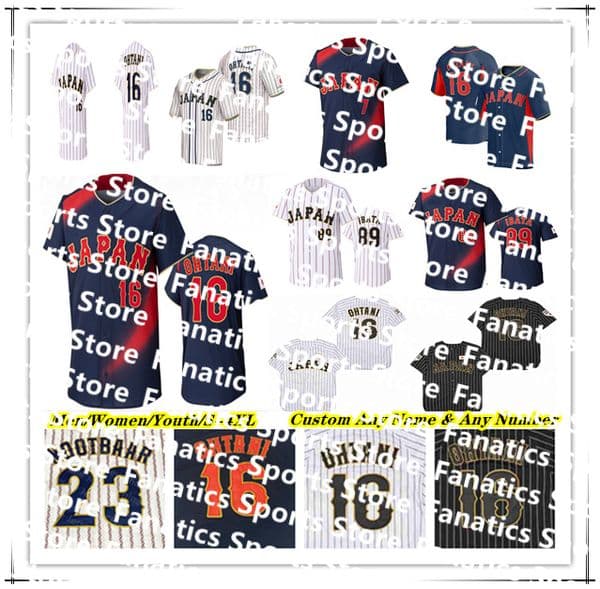 16 Shohei Ohtani Team Japan 2026 World Baseball Classic WBC Jersey Hirokazu IBATA Yoshinobu YAMAMOTO Kazuma OKAMOTO Seiya SUZUKI Yuki MATSUI Munetaka Murakami 4XL