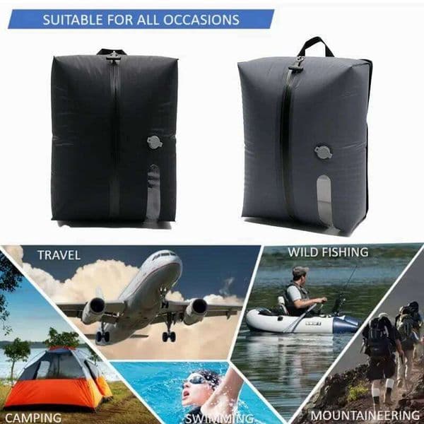 17L Vacuum compression Travel outdoor hiking luggage bag Clothing organizing and storage box Luggage storag 26W0205