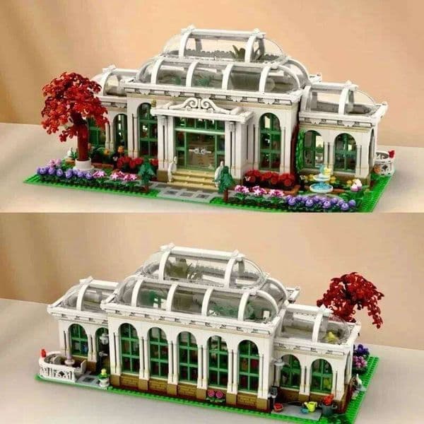 2026 New 3792PCS Botanical Garden Model Building Blocks Home Decoration DIY Toys Adult Children Christmas Gifts 26Y0205