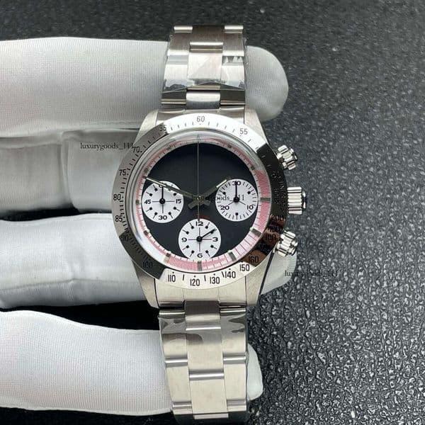 U1 Top AAAAA quality 5A Men's Automatic nical Watch Vintage Perpetual Paul Newman Stainless Meless Steel Fashion Watches for Men Wholesale Montre de e