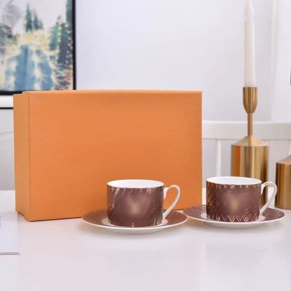 Vintage Mug Home Coffee Office Water Cup Set New Wedding Birthday Gift Wholesale