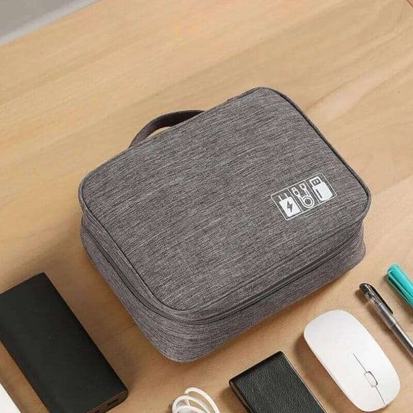 Digital Separated Travel Large Capacity and Multifunctional Mobile Data Cable Power Bank USB Storage Bag 26H0206